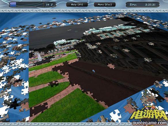 3D拼图游戏 绿色版游戏截图3