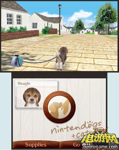 [3DS]任天猫狗：法国斗牛犬与新伙伴繁体中文版游戏截图1