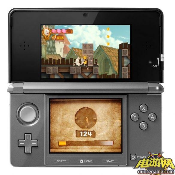 [3DS]疯狂兔子：时间旅行日版游戏截图1