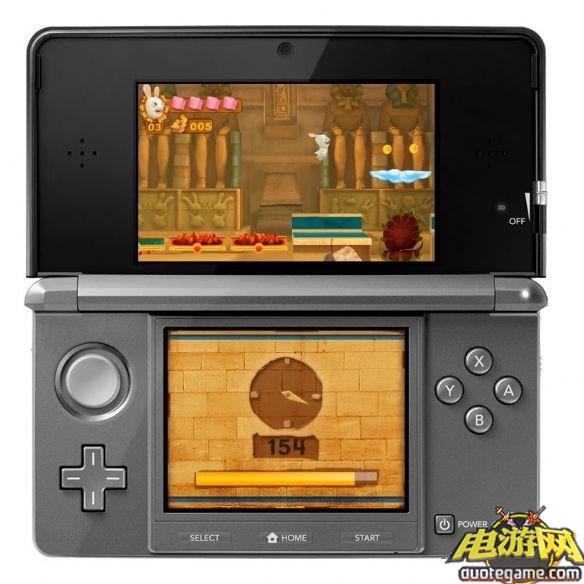 [3DS]疯狂兔子：时间旅行日版游戏截图3