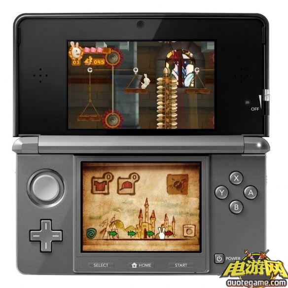 [3DS]疯狂兔子：时间旅行日版游戏截图4