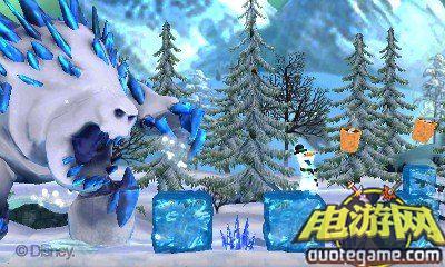 [3DS]迪斯尼冰雪奇缘：奥拉夫的任务美版游戏截图4