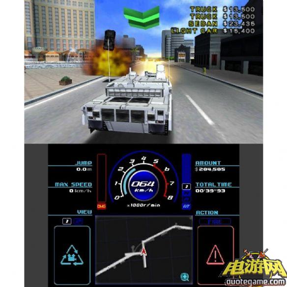 [3DS]冲锋飞车3D日版游戏截图4