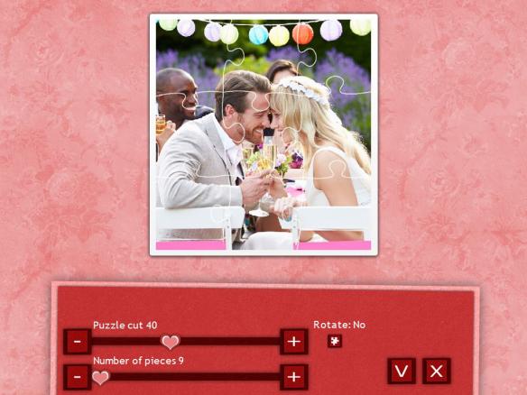 《情人节假日拼图3》游戏截图3