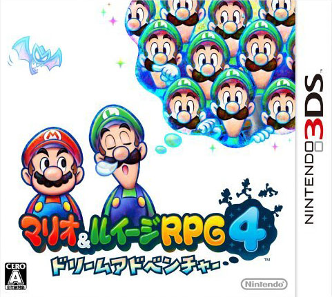 [3DS]马里奥与路易RPG4：梦世界冒险日版